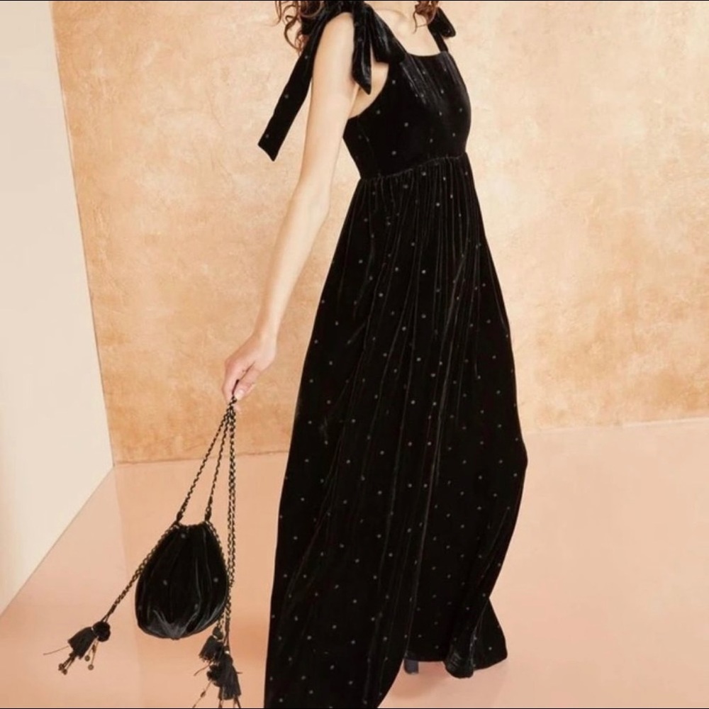 Ulla Johnson Minnet Jumpsuit - Black Velvet